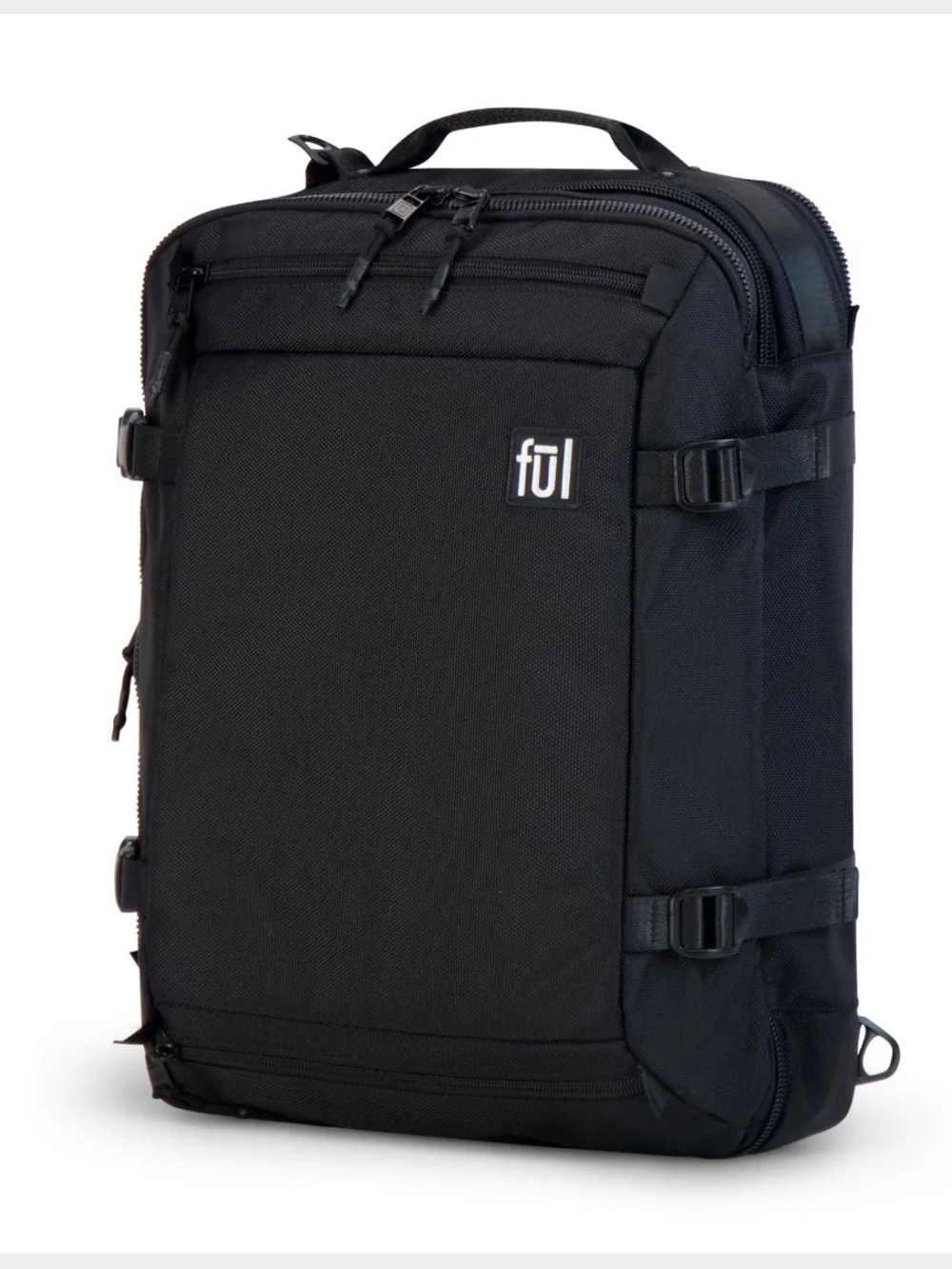 FUL Ridge Collection Cruiser Travel Backpack, Black NWT